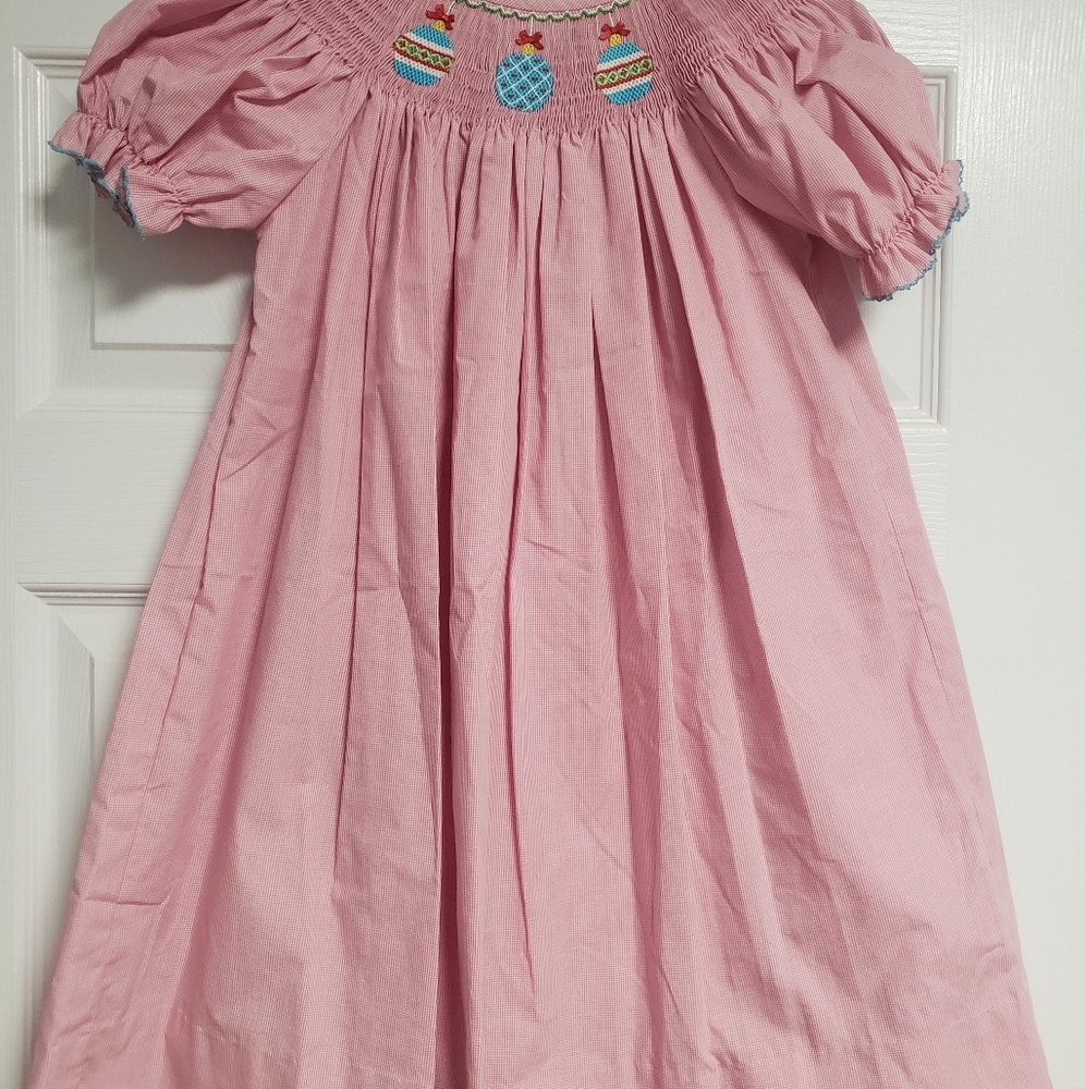 Petite Palace smocked dress